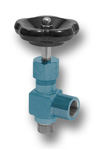 Angle shut-off valve DN6 PN250 Image